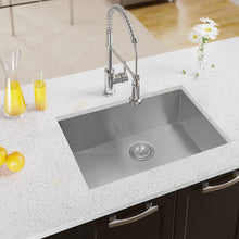 Load image into Gallery viewer, 30&quot; x 18&quot; Single Bowl Stainless Steel Undermount Kitchen Sink (18 Gauge) ｜ALWEN
