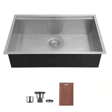 Load image into Gallery viewer, cutting board and strainer Compatible with sinks with a width of 18 inches

