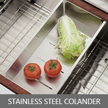 30 x 19 x 9 inch Undermount Kitchen Sink, Workstation Ledge 18 Gauge Stainless Steel Sink Modern Single Bowl Kitchen Sink