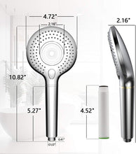 Load image into Gallery viewer, High Pressure Handheld Shower Head with PP Cotton Filter-3 Function Chrome
