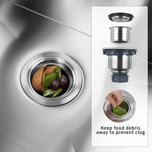 Load image into Gallery viewer, 30&quot; x 19&quot; Single Bowl Stainless Steel Undermount Kitchen Sink (18 Gauge) ｜ALWEN

