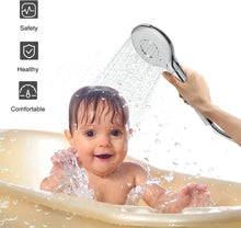 Load image into Gallery viewer, High Pressure Handheld Shower Head with PP Cotton Filter-3 Function Chrome

