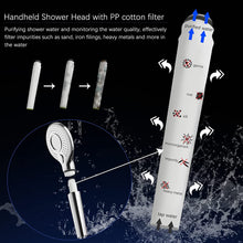 Load image into Gallery viewer, High Pressure Handheld Shower Head with PP Cotton Filter-3 Function Chrome
