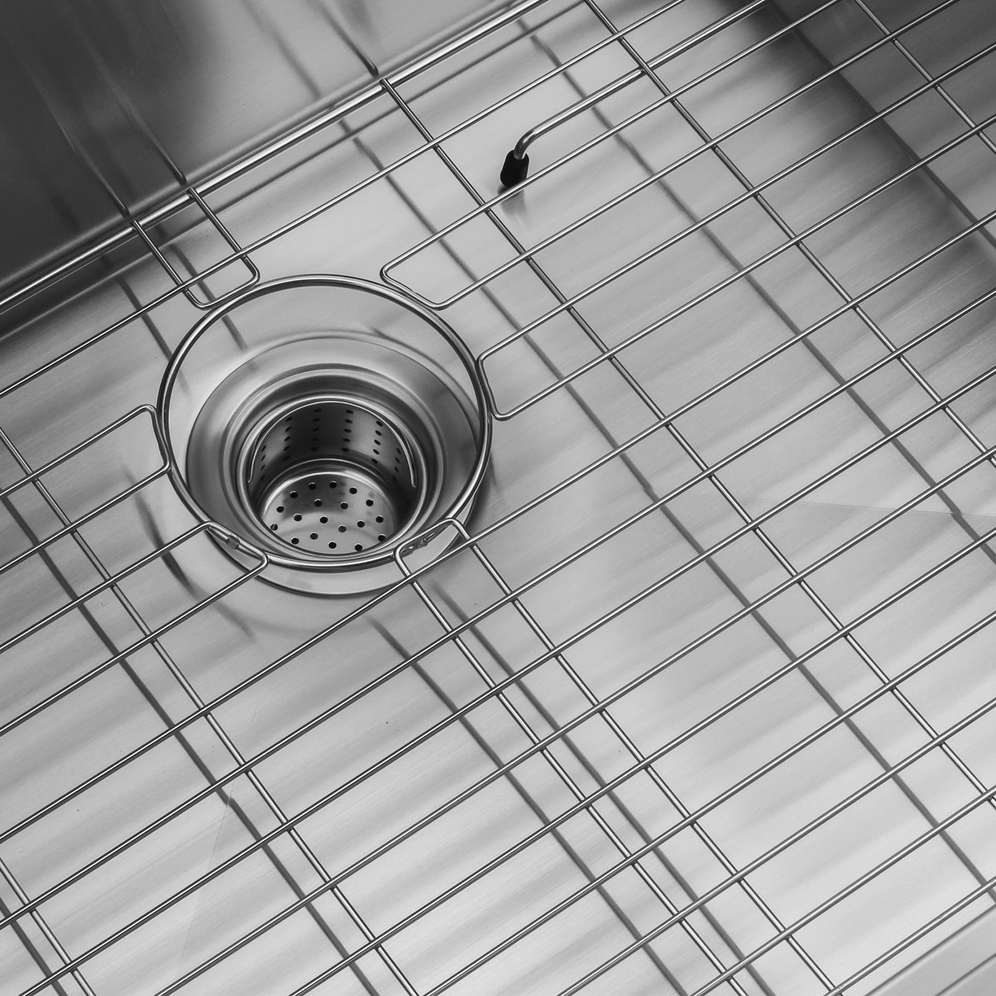 25" x 22" Single Bowl Stainless Steel Drop In Kitchen Sink (18 Gauge) ｜ALWEN